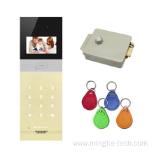 Accesses Control System Multiapartment Camera Video Doorbell